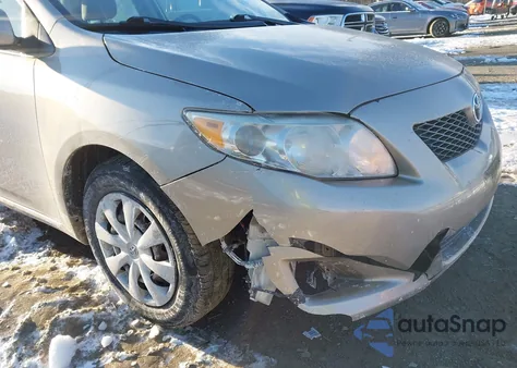 2009 Toyota Corolla Le z USA, uszkodzony, nr VIN 1NXBU40E39Z052806